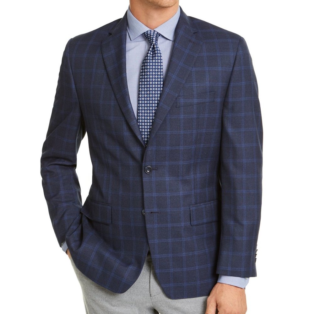 Michael Kors Men's Windowpane Sport Coat
